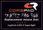 Preview: Mouse Skates Feet X-RAYPAD Jade Obsidian Unusual Way Sports UWS Silver Fox Magic PLUS Tiger EspTiger Ice V2 Arc Corepad Skatez Logitech G305 305 G304 304 X Superlight